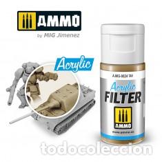 Maquetas: AMMO - ACRILIC FILTER LIGHT GREY AMIG0827 - Foto 1