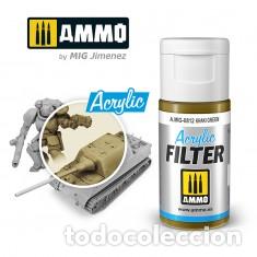 Maquetas: AMMO - ACRILIC FILTER PHTHALO GREEN AMIG0826 - Foto 1