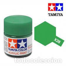 Maquetas: TAMIYA - X28 PARK GREEN - Foto 1