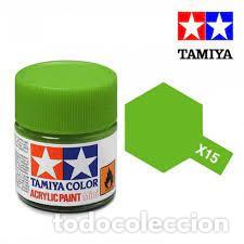 Maquetas: TAMIYA - X15 LIGHT GREEN - Foto 1