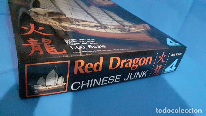 Maquetas: Maqueta del barco. Red drag&oacute;n. Chinese Junk. - Foto 11