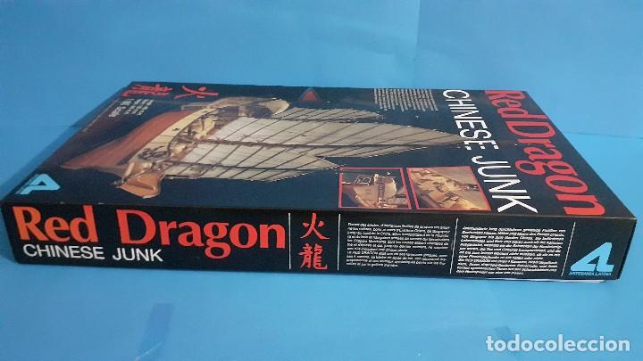 Maquetas: Maqueta del barco. Red drag&oacute;n. Chinese Junk. - Foto 14