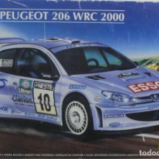 Maquetas: MAQUETA COCHE PEUGEOT 206 WRC 2000, REF. 80708, 1/24, HELLER. Lote 276583423
