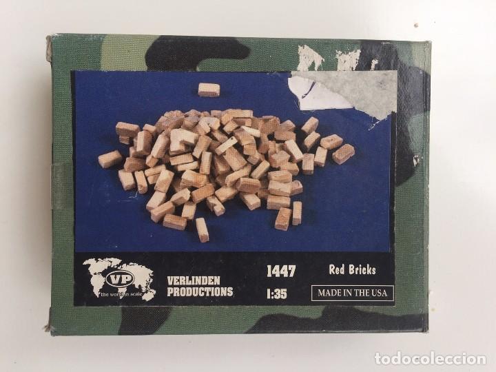 Maquetas: Verlinden ref 1447 Red Bricks ladrillos rojos 1/35 - Foto 1