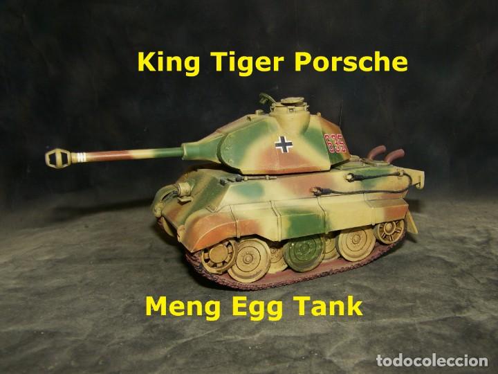 Maquetas: King Tiger Porsche, Meng Egg Tank mejorado - Foto 3