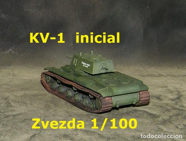 Maquetas: KV-1 inicial, Zvezda 1/100 - Foto 3