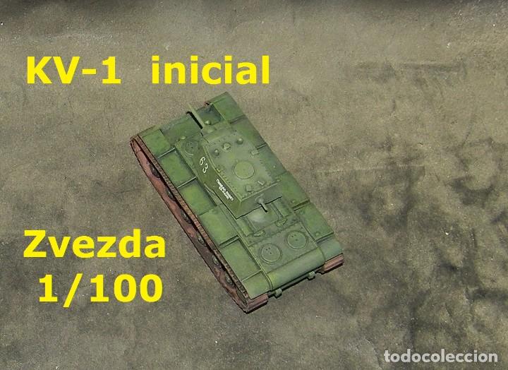Maquetas: KV-1 inicial, Zvezda 1/100 - Foto 4
