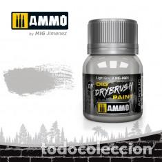 Maquetas: AMMO - DRYBRUSH LIGTH GREY 40ML 0601 - Foto 1