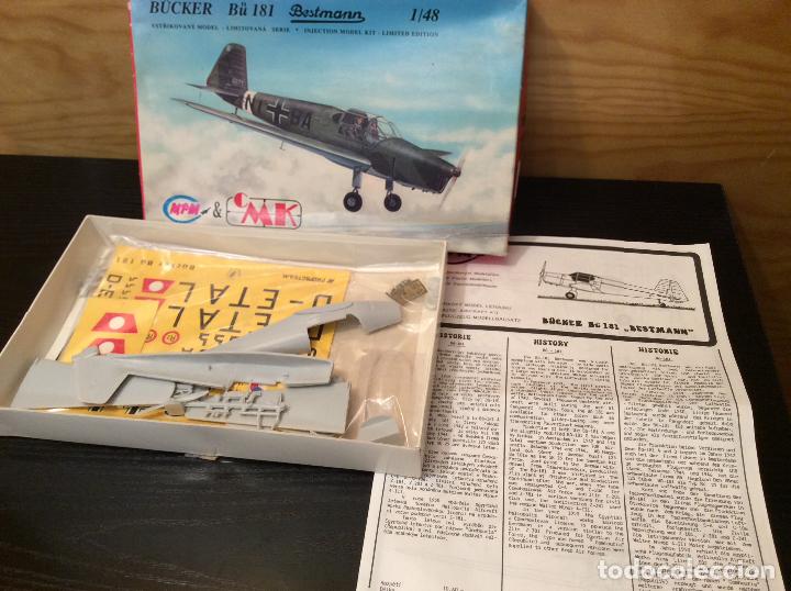 Maquetas: bucker bu181 bestmann 1/48 - Foto 2