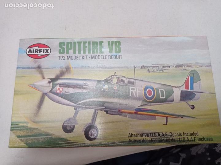 Maquetas: AIRFIX - SPITFIRE VB 1/72 2046 - Foto 1