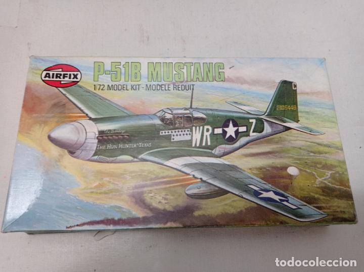 Maquetas: AIRFIX - P-51B MUSTANG 1/72 2066 - Foto 1