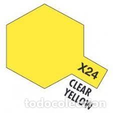 Maquetas: TAMIYA - X24 AMARILLO TRANSPARENTE - Foto 1