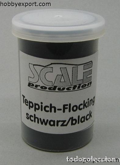 Maquetas: SCALE PRODUCTIONS - FLOCADO NEGRO - Foto 1