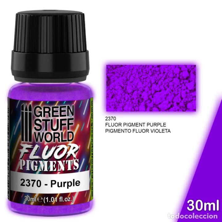 Maquetas: GREEN STUFF - PIGMENTO FLUOR VIOLETA 2370 - Foto 1