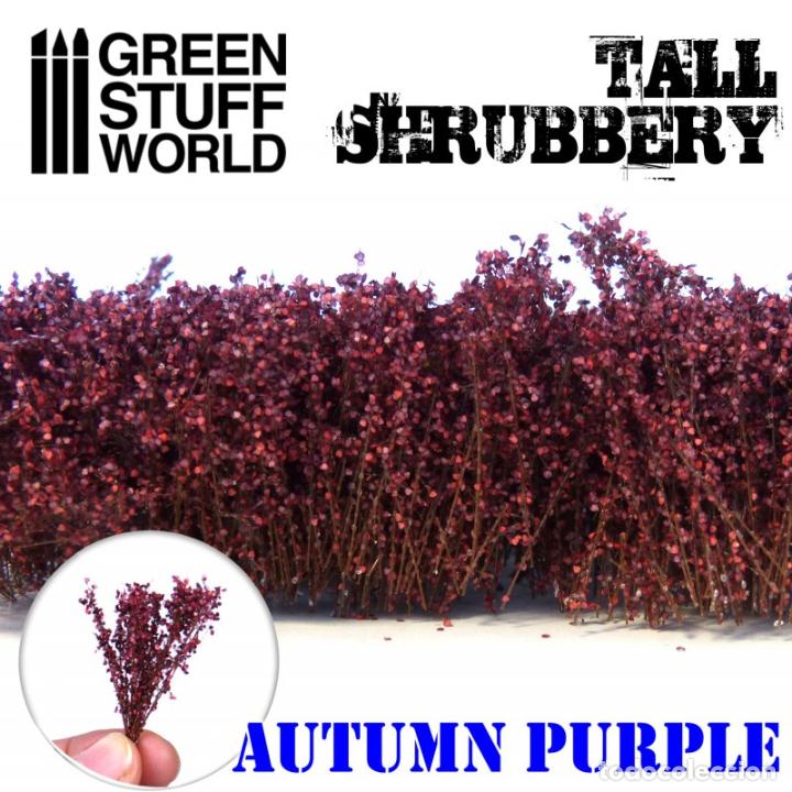 Maquetas: GREEN STUFF - ARBUSTOS AUTUM PURPLE 9932 - Foto 1