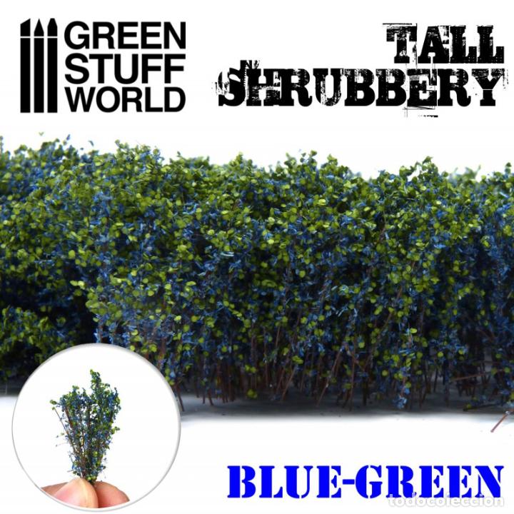 Maquetas: GREEN STUFF - ARBUSTOS BLUE GREEN 9928 - Foto 1