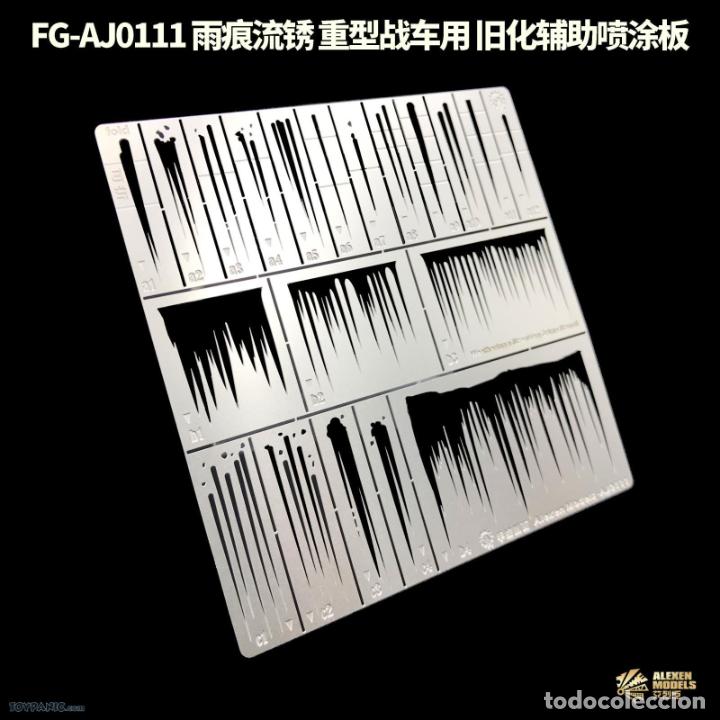 Maquetas: ALEXSEN MODEL - STENCIL DE CHURRETONES AJ00111 - Foto 1