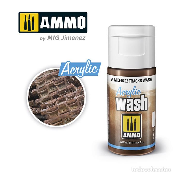 Maquetas: AMMO - ACRILIC WASH TRACKS WASH 0702 - Foto 1