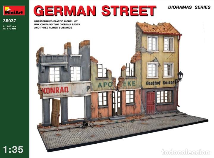 Maquetas: MINIART 36037 # 1:35 GERMAN STREET - Foto 1