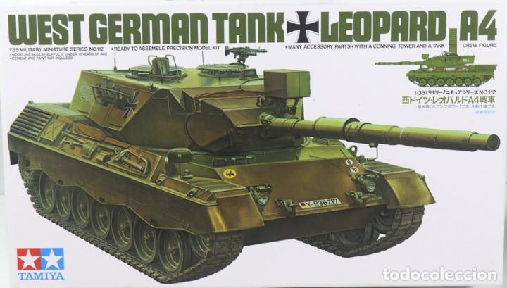 Maquetas: Maqueta carro Leopard 2 A4 , ref. 35112 , 1/35, Tamiya - Foto 1