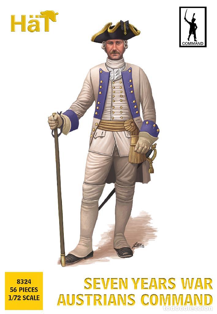 Maquetas: HAT - SEVEN YEARS WAR AUSTRIANS COMMAND 1/72 8324 - Foto 1