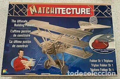 Maquetas: Fokker Dr 1 Triplane Matchitecture 6610 1050 PIEZAS DE MADERA - Foto 1