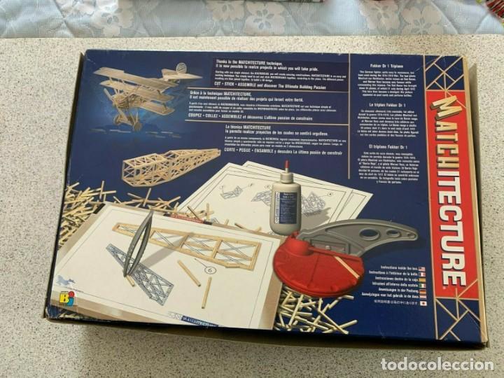 Maquetas: Fokker Dr 1 Triplane Matchitecture 6610 1050 PIEZAS DE MADERA - Foto 2