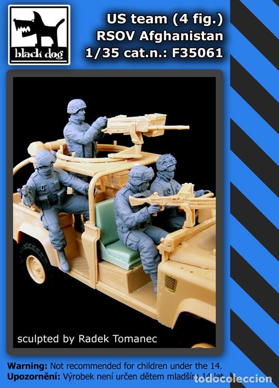 Maquetas: US team RSOV BLACKDOG F35061 1/35 - Foto 1