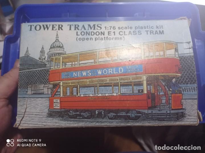 Maquetas: London E1 Class Tram (open platforms) Tower Models 1:76 tranvia - Foto 1