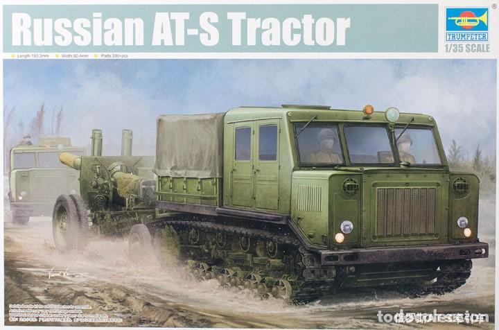 Maquetas: Russian ATS Artillery Tractor TRUMPETER 9514 1:35 - Foto 1