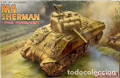 DRAGON 6511 1/35 U.S M4 Sherman 75mm Normandy Tank 