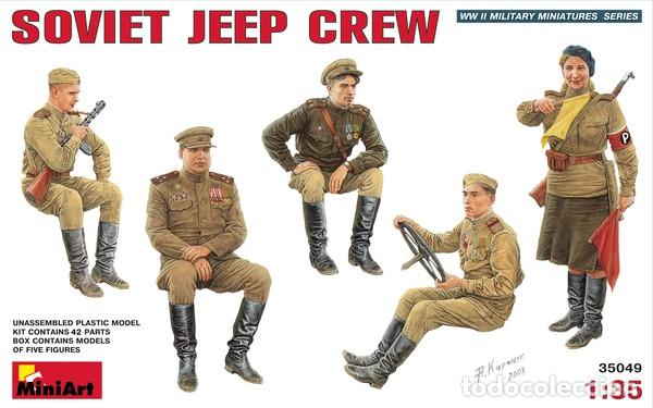 Maquetas: Soviet Jeep Crew MiniArt 35049 1:35 - Foto 1