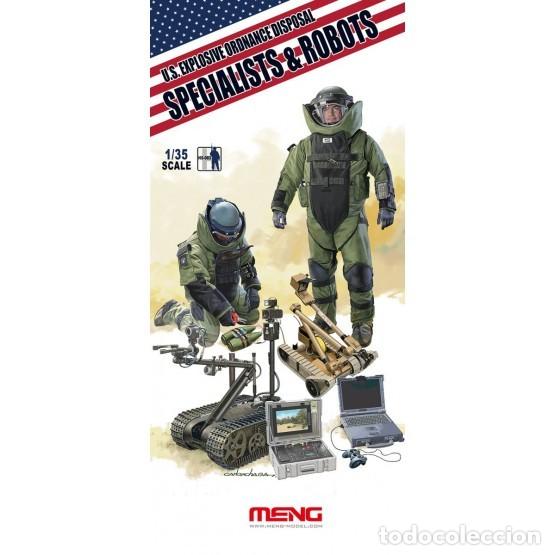 Maquetas: U.S. EXPLOSIVE ORDNANCE DISPOSAL SPECIALISTS & ROBOTS Meng Model HS-003 1:35 - Foto 1