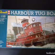 Maquetas: REVELL HARBOUR TUG BOAT 1/108 MAQUETA REMOLCADOR REF. 05207