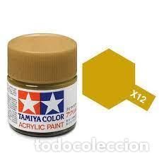 Maquetas: TAMIYA - X12 ORO BRILLANTE - Foto 1