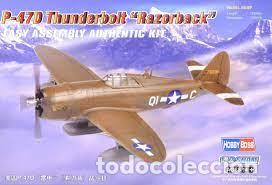 Maquetas: HOBBY BOSS - P-47D Thunderbolt &rdquo;Razorback&rdquo; Easy Assembly 1/72 80283 - Foto 1