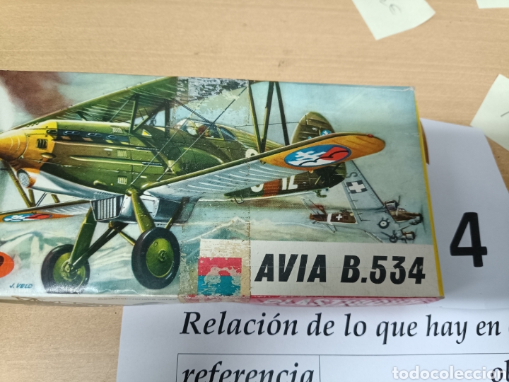 Maquetas: Avi&oacute;n escala 1/72 b-534 plastikowych model - Foto 1