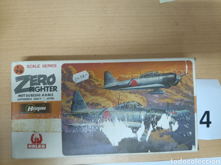 Maquetas: Avi&oacute;n zero fly Mitsubishi A6M 3 - Foto 1