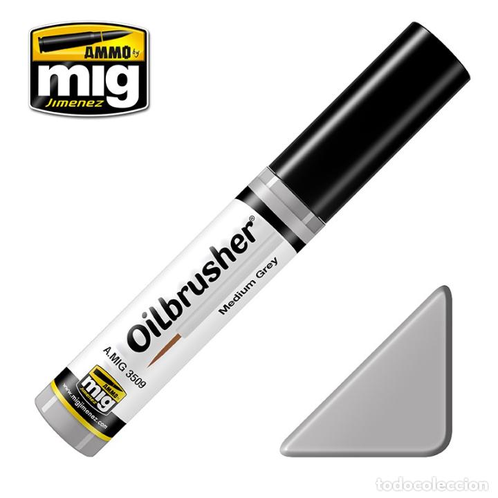 Maquetas: AMMO - OILBRUSHER MEDIUM GREY 3509 - Foto 1