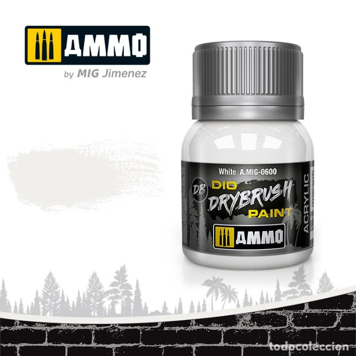 Maquetas: AMMO - DRYBRUSH BLANCO 0600 - Foto 1