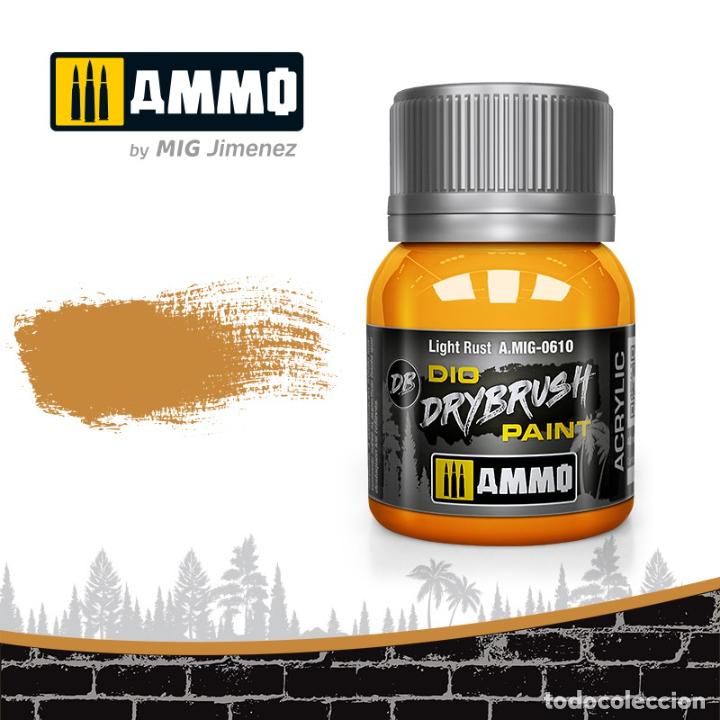 Maquetas: AMMO - DRYBRUSH LIGHT RUST 0610 - Foto 1