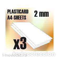 Maquetas: GREEN STUFF - ABS PLAIN 3MM 9109 - Foto 1