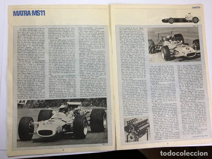 Maquetas: INSTRUCCIONES DE MONTAJE MATRA MS11 DE TAMIYA - Foto 2