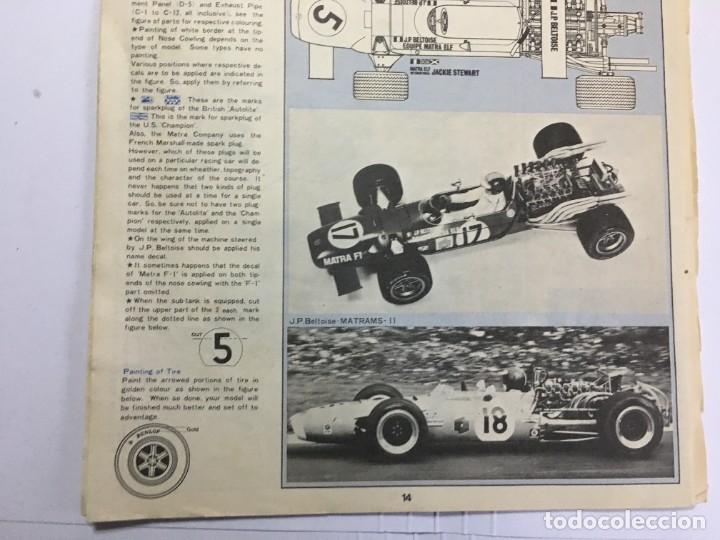 Maquetas: INSTRUCCIONES DE MONTAJE MATRA MS11 DE TAMIYA - Foto 4