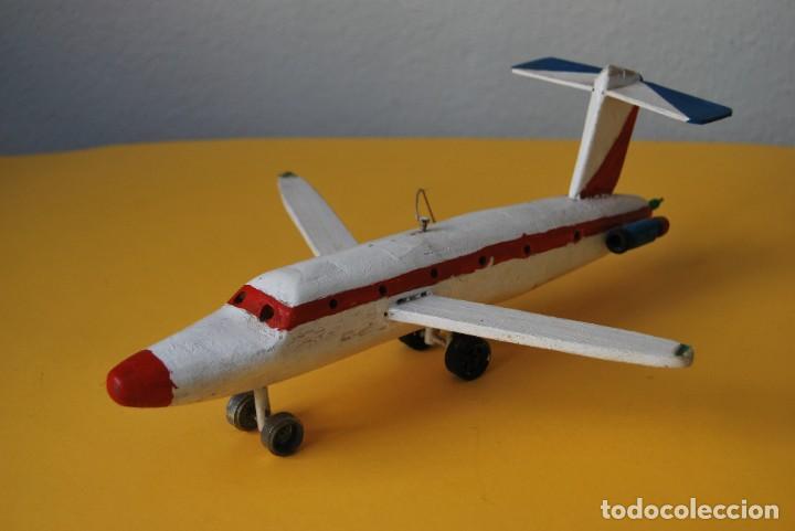 antigua maqueta avión de plástico de los años 8 - Compra venta en  todocoleccion
