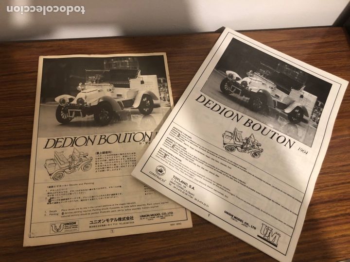 Maquetas: KIT DEDION BOUTON 1904 UNION 1/16 - Foto 7
