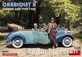 Maquetas: MINIART - Cabriolet B German Car Type 170V 1/35 38018 - Foto 1