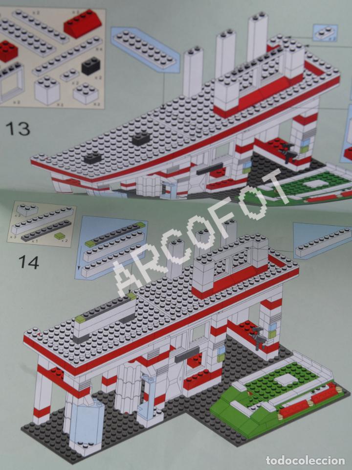 Maquetas: LIBRO DE INSTRUCCIONES PARA CONSTRUIR LA ESTACI&Oacute;N DE SERVICIO - CONSTRUBLOCK - Foto 2