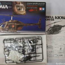 Maquetas: MAQUETA HELICOPTERO BELL OH-58 KIOWA TAMIYA ESCALA 1/72. Lote 333175743