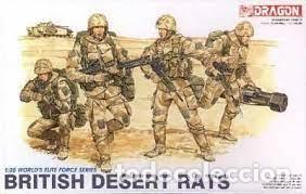 Maquetas: DRAGON - BRITISH DESERT RATS 1/35 SIN CAJA - Foto 1